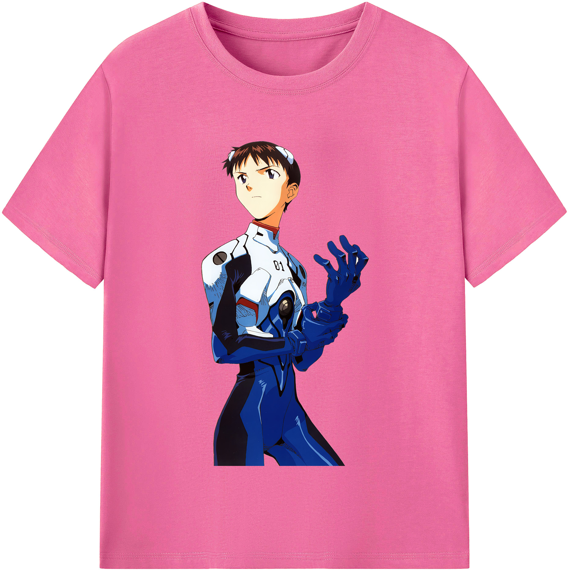 （画像用） EVA 新世紀エヴァンゲリオン レディースカジュアルプリントTシャツ（綿100％）